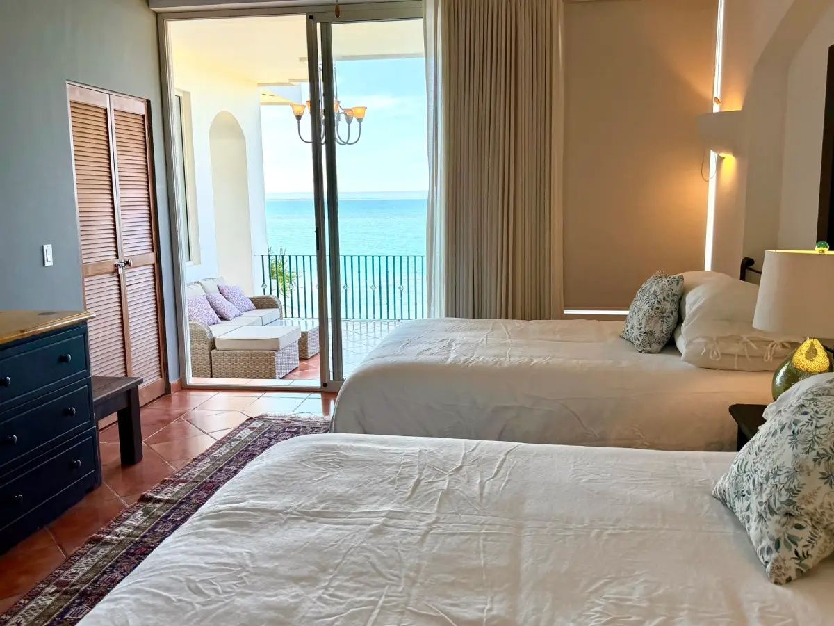 Habitación Doble 1er piso, Condo Paradise, La Paz, BCS.