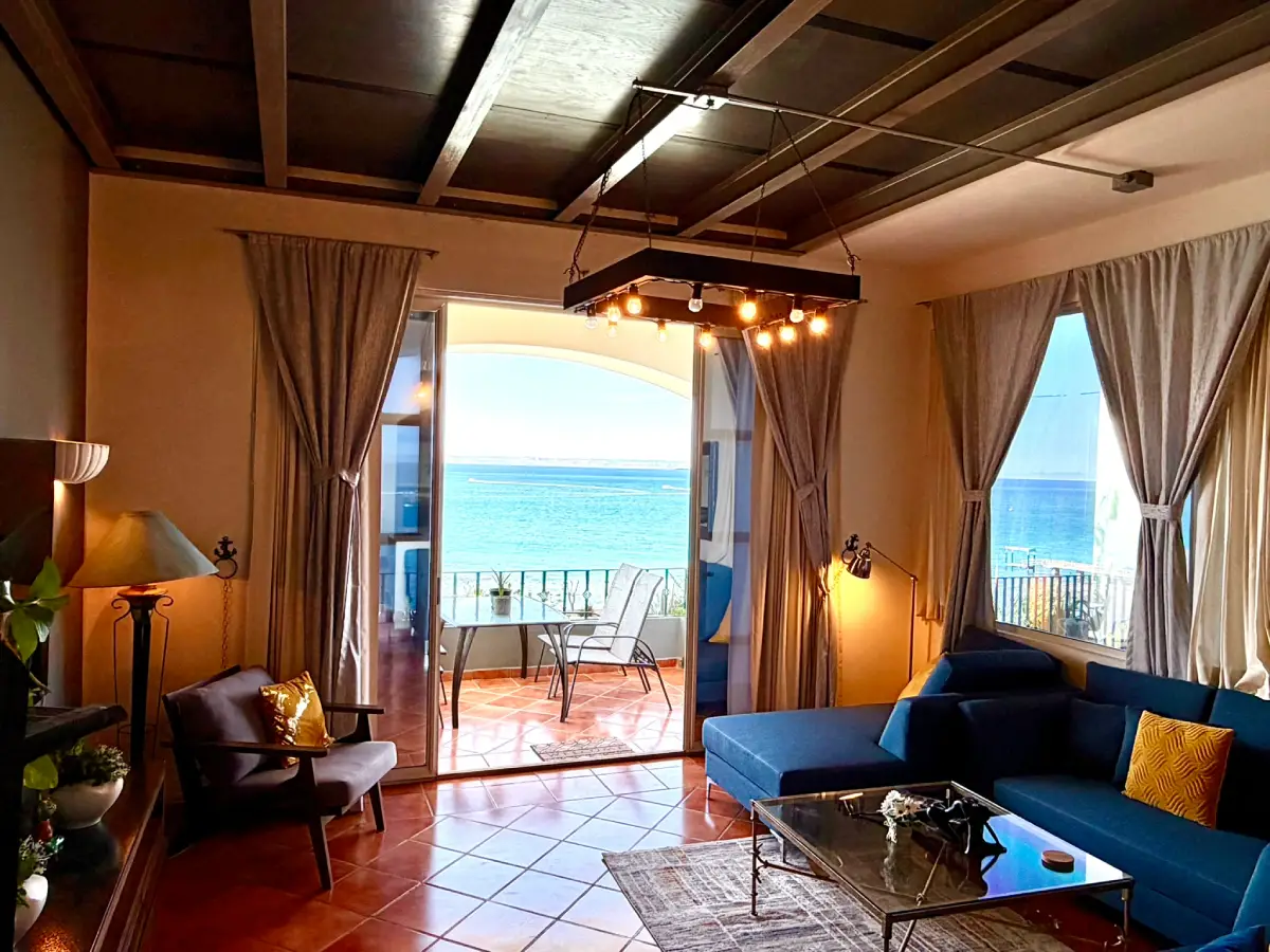 Sala de estar principal 2o piso, Condo Paradise, La Paz, BCS.