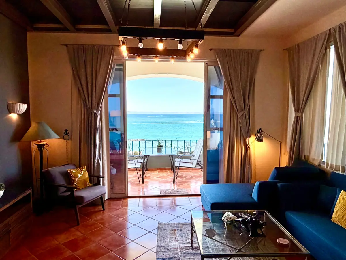 Sala de estar principal 2o piso, Condo Paradise, La Paz, BCS.