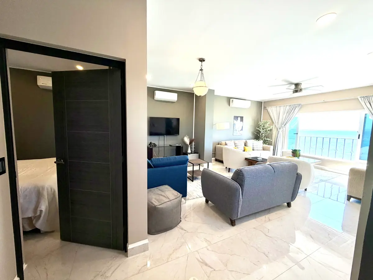 TV Room, Condo Paradise, La Paz, BCS.